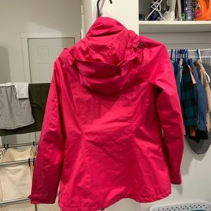 Salomon pink gore-Tex raincoat xs